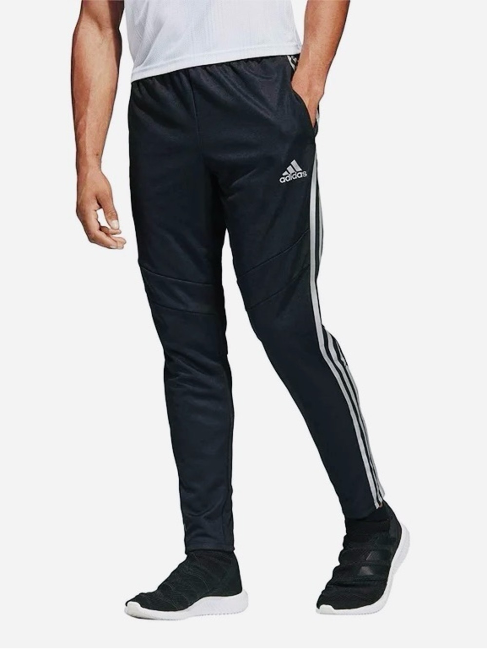 Adidas Tiro 19 Climacool Sweatpants Black Slim 3 Stripe Athletic Xlarge Men’s